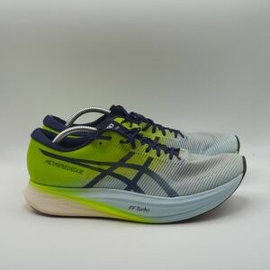ASICS Metaspeed Edge+ Running Shoes Mens 11 Sky Hazard Green FF Turbo Carbon